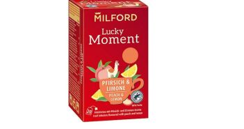 MILFORD erweitert seine Lifestyle Range um fruchtige "Lucky Moment" (Foto: OSTFRIESISCHE TEE GESELLSCHAFT)